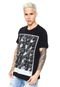 Camiseta Diesel Joe Two Finger Preta - Marca Diesel