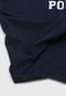 Camiseta Polo Ralph Lauren Infantil Lettering Azul-Marinho - Marca Polo Ralph Lauren