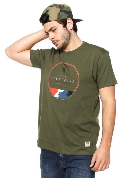 Camiseta Hang Loose Geoarmy Verde - Marca Hang Loose