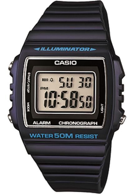 Relógio Casio W-215H-2AVDF Azul - Marca Casio