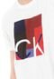 Camiseta Calvin Klein Estampada Branca - Marca Calvin Klein