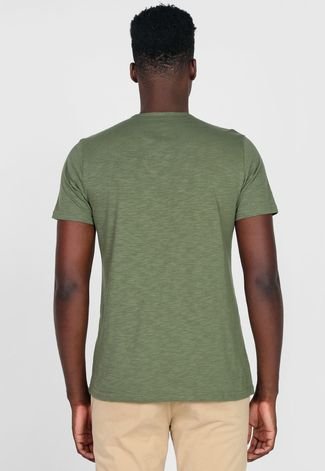 Camiseta Malwee Estampada Verde