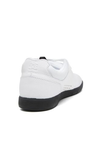 Tênis Couro DC Shoes Thesis Branco/Preto