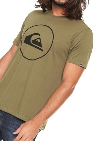 Camiseta Quiksilver Circle Verde