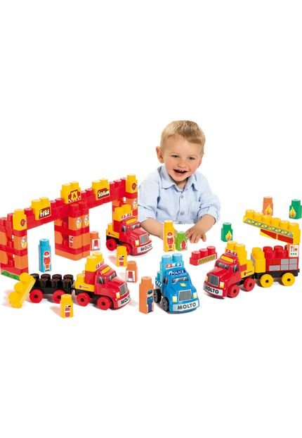 Baby Land Cardoso Toys Resgate Vermelho - Marca Cardoso Toys