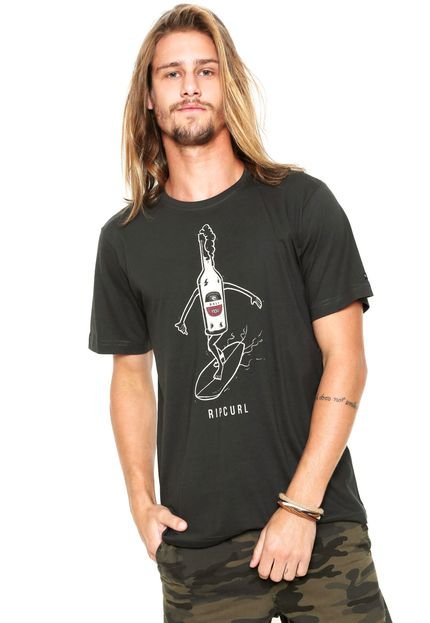 Camiseta Rip Curl Beer Foot Verde - Marca Rip Curl