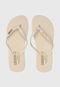 Chinelo Carmim Logo Off-White - Marca Carmim