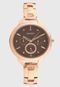 Relógio Orient FRSSM028 N1RX Rosa/Marrom - Marca Orient