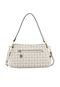 Bolsa Feminina Monograma Tramas Ombro Bege 3484492 - Marca Chenson