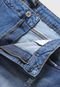 Bermuda Jeans LND Lunender Mais Mulher Plus Reta Destroyed Azul - Marca LND Lunender Mais Mulher Plus