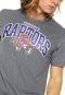 Camiseta Mitchell & Ness Team Toronto Raptors Cinza - Marca Mitchell & Ness