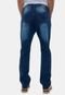 Calça Jeans Masculina Slim Lavagem Diferenciada Premium Versatti Fez Azul - Marca Versatti