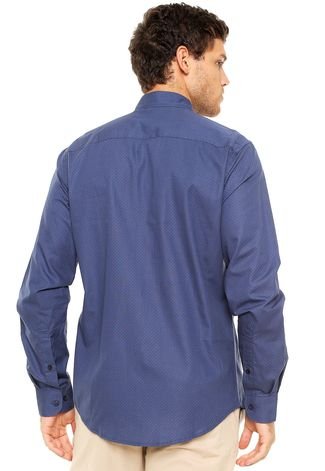 Camisa Colcci Comfort Azul
