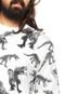 Camiseta Blunt Freak Dinosaur Branca - Marca Blunt
