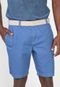 Bermuda Sarja Calvin Klein Jeans Chino Lisa Azul - Marca Calvin Klein Jeans