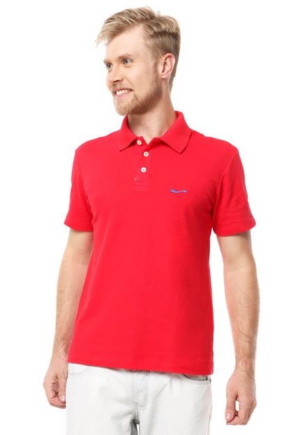 Camisa Polo Coca-Cola Jeans Brasil Yes Vermelha - Marca WG Surf