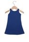 Vestido Mineral Kids Menina Azul - Marca Mineral Kids