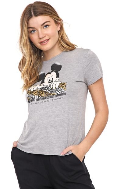 Blusa Cativa Disney Mickey  Branco - Marca Cativa Disney