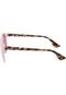 Óculos de Sol Thelure Redondo Tartaruga Bege/Rosa - Marca Thelure