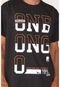 Camiseta Onbongo Plus Size Estampada Preta - Marca Onbongo