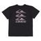 Camiseta Quiksilver Vertical Logos SM25 Plus Size Preto - Marca Quiksilver