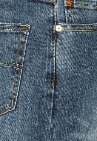 Calça Jeans Levis 504 Reta Estonada Azul
