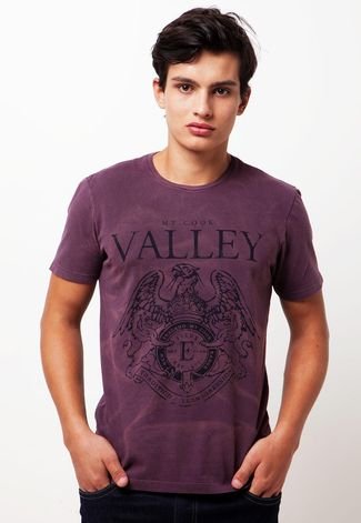 Camiseta Ellus Valley Roxa