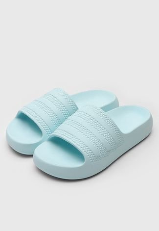 Chinelo Slide Adidas Originals Adilette Ayoon W Azul