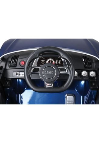 Carrinho 6 Voltz Audi R8 Blue Azul Xalingo