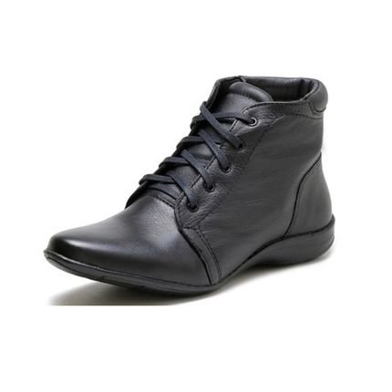 Bota confort couro SB Shoes R.225B Preto - Marca SB Shoes