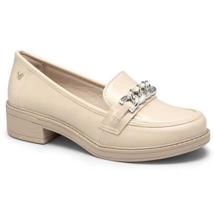 Sapato Loafer Mississipi MA352 Feminino - Marfim - Marca Mississipi