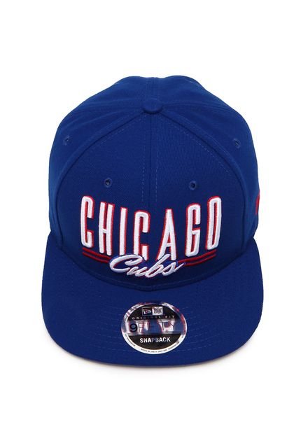 Boné New Era Snapback Chicago Cubs Azul - Marca New Era