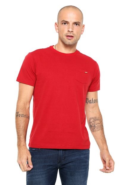 Camiseta Dixie Bolso Vermelha - Marca Dixie