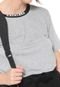 Camiseta Cropped Cavalera Boy Cinza - Marca Cavalera