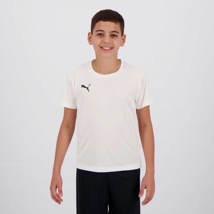 Camiseta Puma Teamliga Jersey Juvenil Branca - Marca Puma