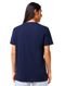 Camiseta Lacoste Masculina Jersey Pima Cotton Gola V Azul Marinho - Marca Lacoste