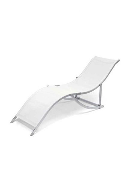 Cadeira S Textilene Aluminio Branco Belfix - Marca Belfix