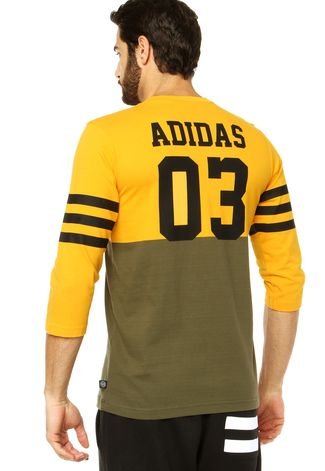 Camiseta adidas Originals Coll Amarela