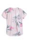 Camiseta Aeropostale Menina Floral Rosa - Marca Aeropostale