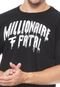 Camiseta Fatal Millionaire Preta - Marca Fatal