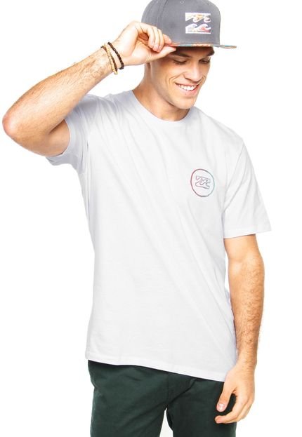Camiseta Billabong Creed Fader Branca - Marca Billabong