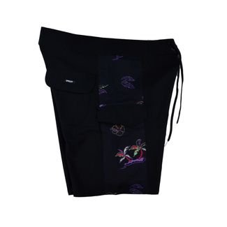 Bermuda Oakley South Beach Side Pocket Boardshort - Blackout - 38 Preto