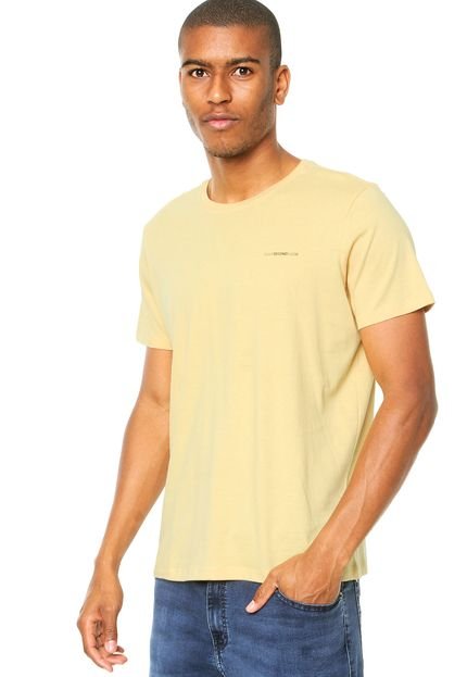 Camiseta Ellus 2ND Floor Tag Amarela - Marca 2ND Floor