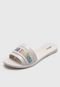 Rasteira Slide Melissa M Lover Ii Ad Off-White - Marca Melissa