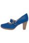 Scarpin Piccadilly Mary Jane Fivela Azul - Marca Piccadilly