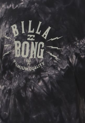 Camiseta Billabong Bolts Crew Cinza