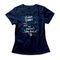 Camiseta Feminina Don't Lag - Azul Marinho - Marca Studio Geek 