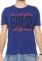 Camiseta Guess Estampada Azul-marinho - Marca Guess