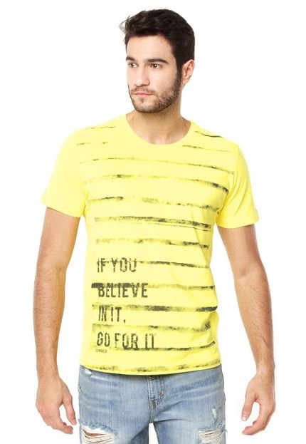 Camiseta Sommer Mid If You Amarela - Marca Sommer