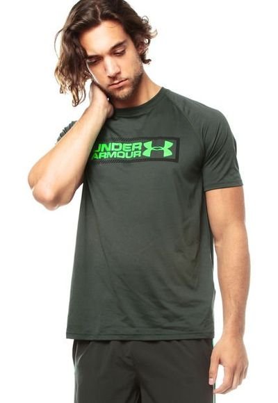 Camiseta Verde Militar Under - Compra | Colombia